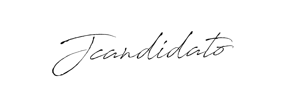 Create a beautiful signature design for name Jcandidato. With this signature (Antro_Vectra) fonts, you can make a handwritten signature for free. Jcandidato signature style 6 images and pictures png