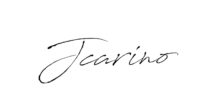 Jcarino stylish signature style. Best Handwritten Sign (Antro_Vectra) for my name. Handwritten Signature Collection Ideas for my name Jcarino. Jcarino signature style 6 images and pictures png