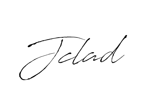 Jclad stylish signature style. Best Handwritten Sign (Antro_Vectra) for my name. Handwritten Signature Collection Ideas for my name Jclad. Jclad signature style 6 images and pictures png