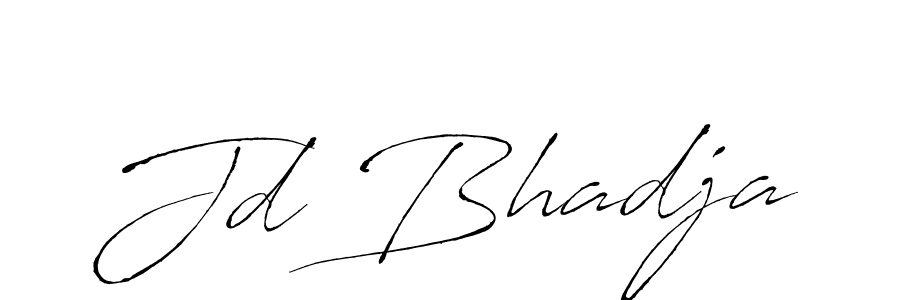 Also You can easily find your signature by using the search form. We will create Jd Bhadja name handwritten signature images for you free of cost using Antro_Vectra sign style. Jd Bhadja signature style 6 images and pictures png