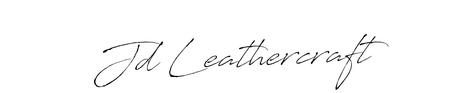 Design your own signature with our free online signature maker. With this signature software, you can create a handwritten (Antro_Vectra) signature for name Jd Leathercraft. Jd Leathercraft signature style 6 images and pictures png