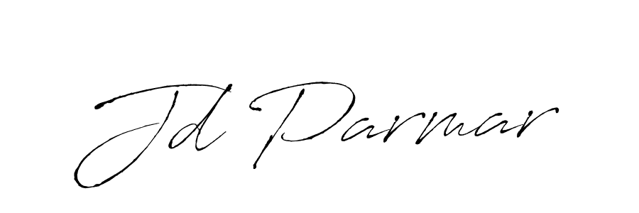 How to make Jd Parmar name signature. Use Antro_Vectra style for creating short signs online. This is the latest handwritten sign. Jd Parmar signature style 6 images and pictures png