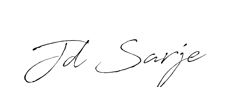 Make a beautiful signature design for name Jd Sarje. Use this online signature maker to create a handwritten signature for free. Jd Sarje signature style 6 images and pictures png