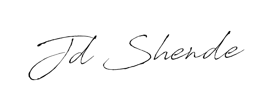 Here are the top 10 professional signature styles for the name Jd Shende. These are the best autograph styles you can use for your name. Jd Shende signature style 6 images and pictures png