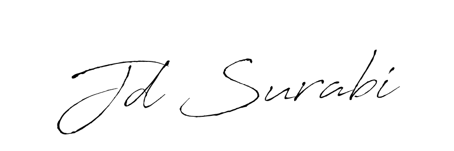 Make a short Jd Surabi signature style. Manage your documents anywhere anytime using Antro_Vectra. Create and add eSignatures, submit forms, share and send files easily. Jd Surabi signature style 6 images and pictures png