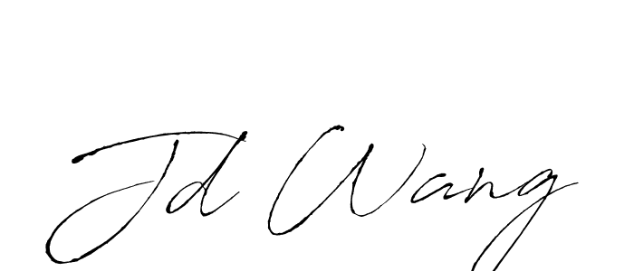 Make a beautiful signature design for name Jd Wang. Use this online signature maker to create a handwritten signature for free. Jd Wang signature style 6 images and pictures png