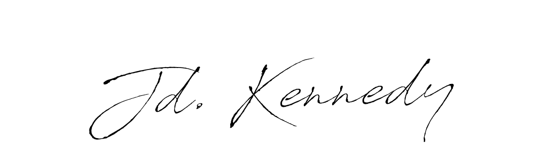 How to make Jd. Kennedy name signature. Use Antro_Vectra style for creating short signs online. This is the latest handwritten sign. Jd. Kennedy signature style 6 images and pictures png