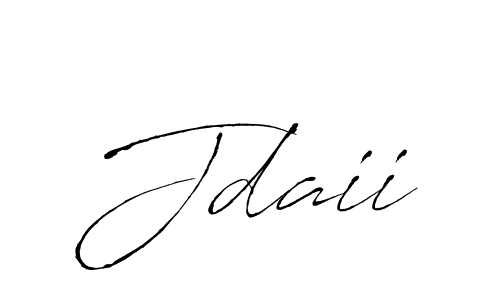 You should practise on your own different ways (Antro_Vectra) to write your name (Jdaii) in signature. don't let someone else do it for you. Jdaii signature style 6 images and pictures png