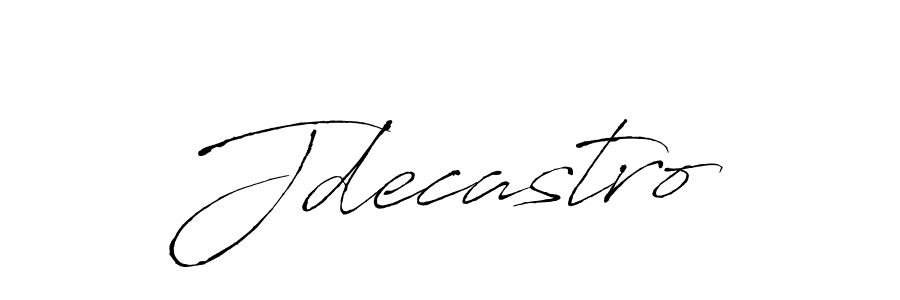 The best way (Antro_Vectra) to make a short signature is to pick only two or three words in your name. The name Jdecastro include a total of six letters. For converting this name. Jdecastro signature style 6 images and pictures png