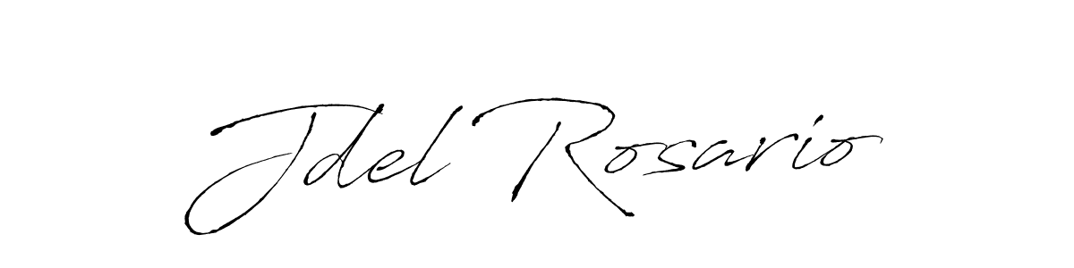 Antro_Vectra is a professional signature style that is perfect for those who want to add a touch of class to their signature. It is also a great choice for those who want to make their signature more unique. Get Jdel Rosario name to fancy signature for free. Jdel Rosario signature style 6 images and pictures png