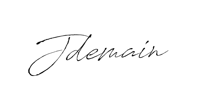 How to make Jdemain signature? Antro_Vectra is a professional autograph style. Create handwritten signature for Jdemain name. Jdemain signature style 6 images and pictures png