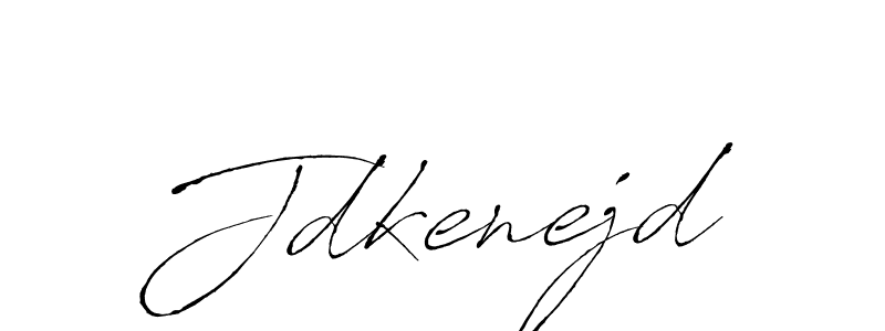 How to make Jdkenejd name signature. Use Antro_Vectra style for creating short signs online. This is the latest handwritten sign. Jdkenejd signature style 6 images and pictures png