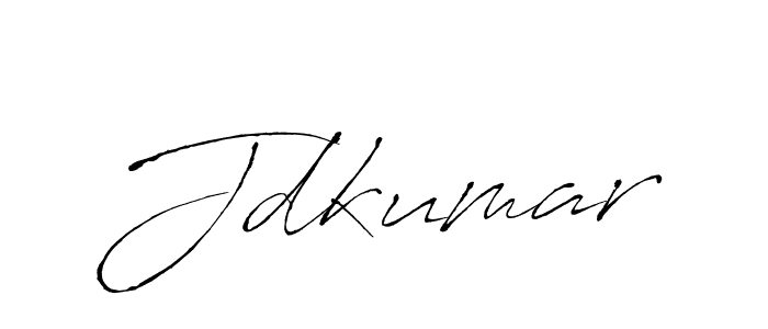 Create a beautiful signature design for name Jdkumar. With this signature (Antro_Vectra) fonts, you can make a handwritten signature for free. Jdkumar signature style 6 images and pictures png