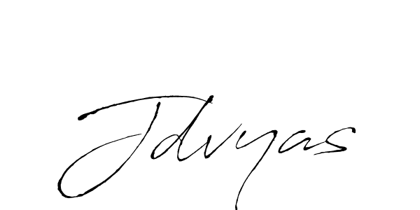 The best way (Antro_Vectra) to make a short signature is to pick only two or three words in your name. The name Jdvyas include a total of six letters. For converting this name. Jdvyas signature style 6 images and pictures png