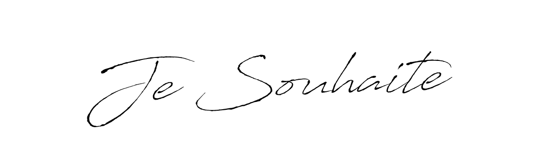 Similarly Antro_Vectra is the best handwritten signature design. Signature creator online .You can use it as an online autograph creator for name Je Souhaite. Je Souhaite signature style 6 images and pictures png