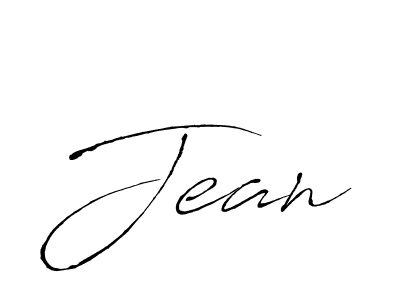 Create a beautiful signature design for name Jean. With this signature (Antro_Vectra) fonts, you can make a handwritten signature for free. Jean signature style 6 images and pictures png