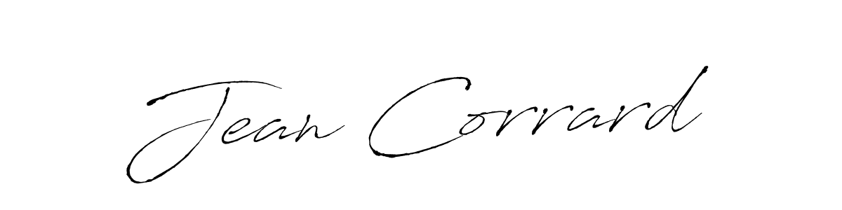 How to make Jean Corrard signature? Antro_Vectra is a professional autograph style. Create handwritten signature for Jean Corrard name. Jean Corrard signature style 6 images and pictures png