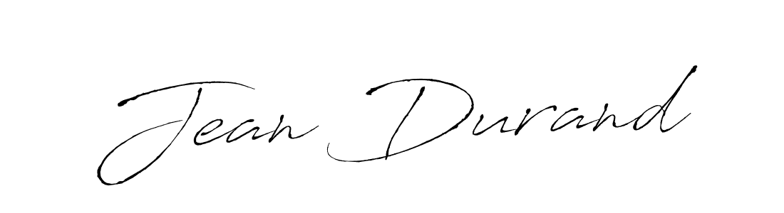 Create a beautiful signature design for name Jean Durand. With this signature (Antro_Vectra) fonts, you can make a handwritten signature for free. Jean Durand signature style 6 images and pictures png