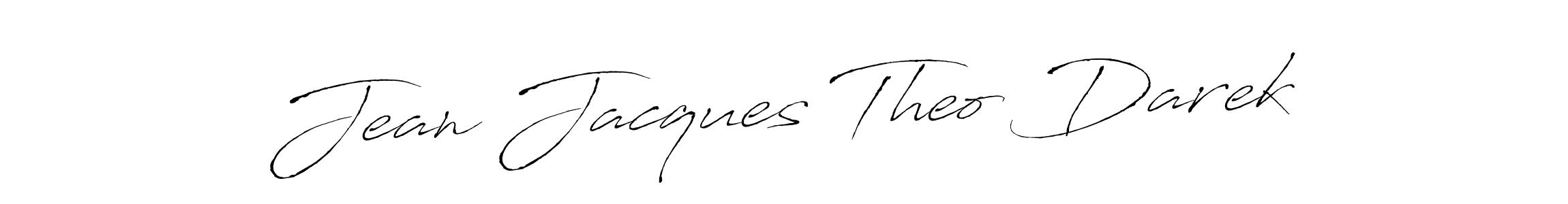Also we have Jean Jacques Theo Darek name is the best signature style. Create professional handwritten signature collection using Antro_Vectra autograph style. Jean Jacques Theo Darek signature style 6 images and pictures png