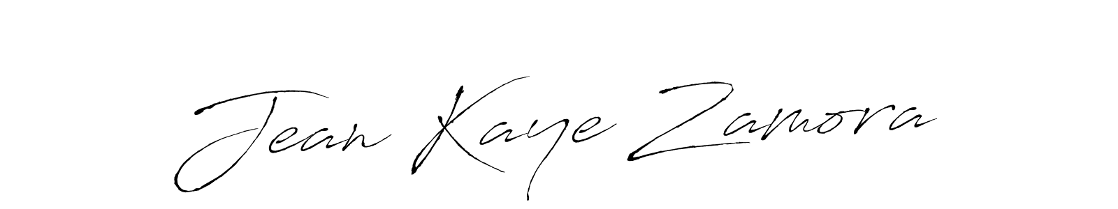 Make a beautiful signature design for name Jean Kaye Zamora. With this signature (Antro_Vectra) style, you can create a handwritten signature for free. Jean Kaye Zamora signature style 6 images and pictures png