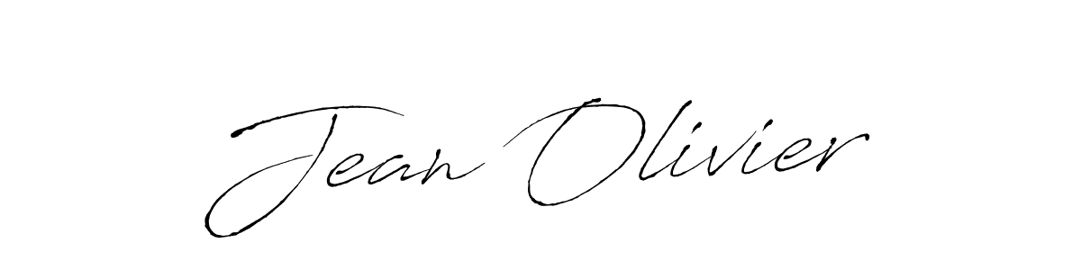 Design your own signature with our free online signature maker. With this signature software, you can create a handwritten (Antro_Vectra) signature for name Jean Olivier. Jean Olivier signature style 6 images and pictures png