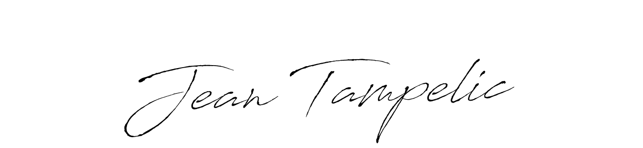 Here are the top 10 professional signature styles for the name Jean Tampelic. These are the best autograph styles you can use for your name. Jean Tampelic signature style 6 images and pictures png