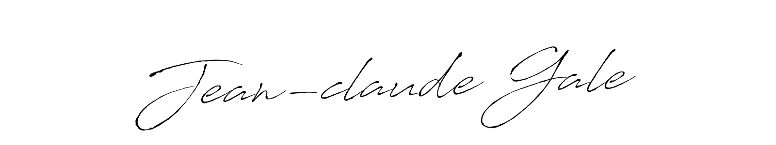 Jean-claude Gale stylish signature style. Best Handwritten Sign (Antro_Vectra) for my name. Handwritten Signature Collection Ideas for my name Jean-claude Gale. Jean-claude Gale signature style 6 images and pictures png