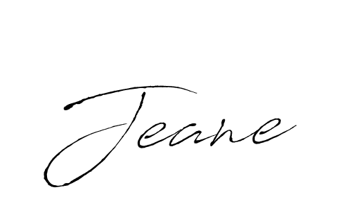 How to Draw Jeane signature style? Antro_Vectra is a latest design signature styles for name Jeane. Jeane signature style 6 images and pictures png