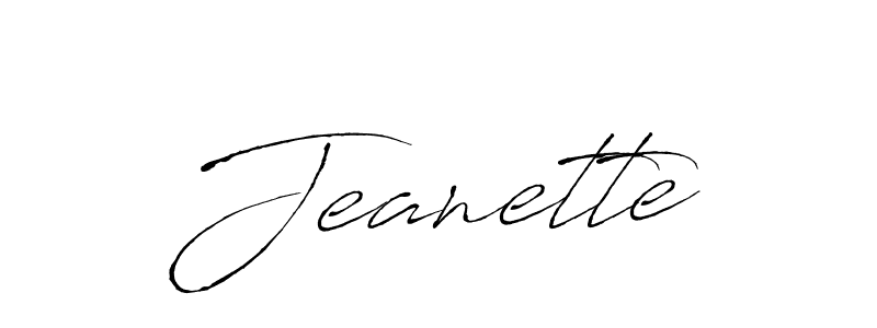 You should practise on your own different ways (Antro_Vectra) to write your name (Jeanette) in signature. don't let someone else do it for you. Jeanette signature style 6 images and pictures png