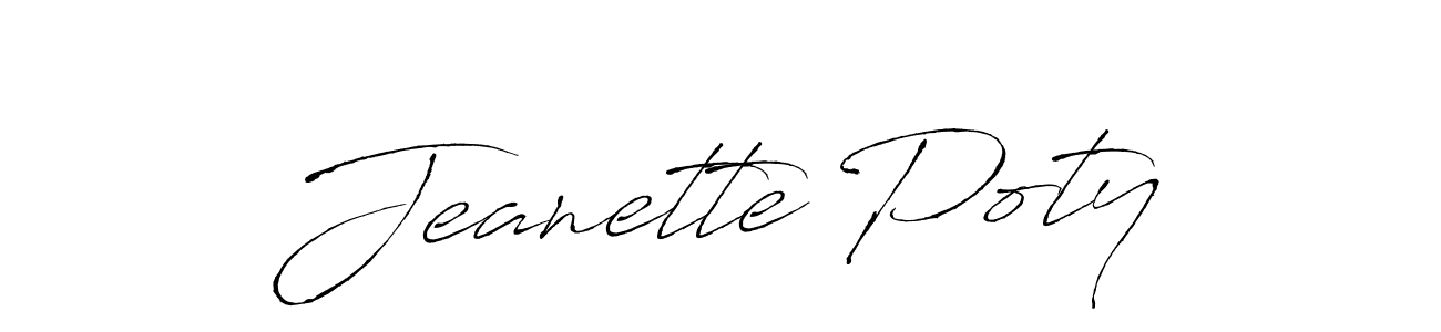 Make a short Jeanette Poty signature style. Manage your documents anywhere anytime using Antro_Vectra. Create and add eSignatures, submit forms, share and send files easily. Jeanette Poty signature style 6 images and pictures png