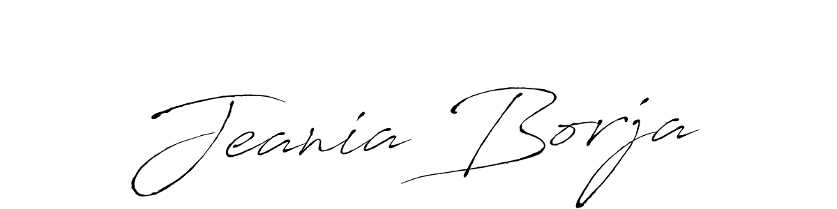 Make a beautiful signature design for name Jeania Borja. Use this online signature maker to create a handwritten signature for free. Jeania Borja signature style 6 images and pictures png