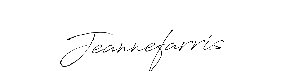 Antro_Vectra is a professional signature style that is perfect for those who want to add a touch of class to their signature. It is also a great choice for those who want to make their signature more unique. Get Jeannefarris name to fancy signature for free. Jeannefarris signature style 6 images and pictures png