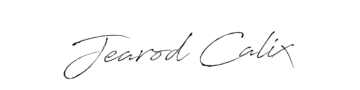How to make Jearod Calix signature? Antro_Vectra is a professional autograph style. Create handwritten signature for Jearod Calix name. Jearod Calix signature style 6 images and pictures png