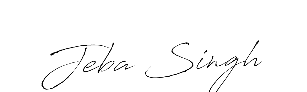 Make a beautiful signature design for name Jeba Singh. Use this online signature maker to create a handwritten signature for free. Jeba Singh signature style 6 images and pictures png