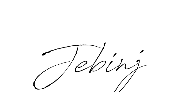 The best way (Antro_Vectra) to make a short signature is to pick only two or three words in your name. The name Jebinj include a total of six letters. For converting this name. Jebinj signature style 6 images and pictures png