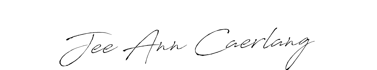 Also we have Jee Ann Caerlang name is the best signature style. Create professional handwritten signature collection using Antro_Vectra autograph style. Jee Ann Caerlang signature style 6 images and pictures png