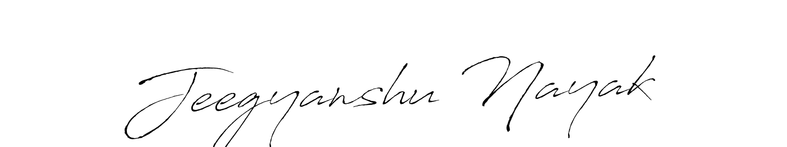 Design your own signature with our free online signature maker. With this signature software, you can create a handwritten (Antro_Vectra) signature for name Jeegyanshu Nayak. Jeegyanshu Nayak signature style 6 images and pictures png
