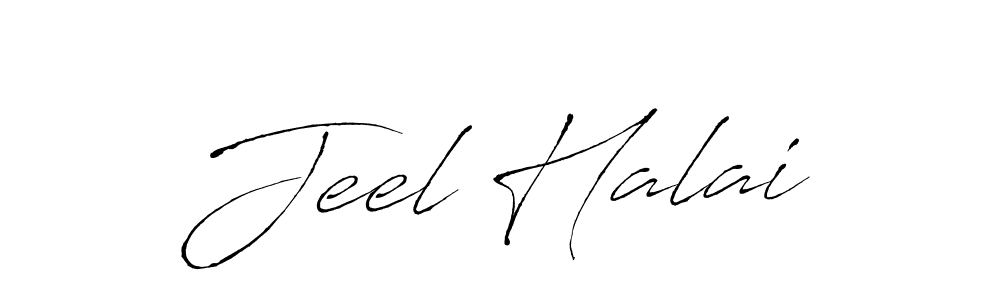 The best way (Antro_Vectra) to make a short signature is to pick only two or three words in your name. The name Jeel Halai include a total of six letters. For converting this name. Jeel Halai signature style 6 images and pictures png