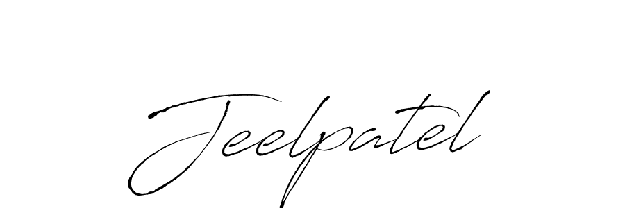 if you are searching for the best signature style for your name Jeelpatel. so please give up your signature search. here we have designed multiple signature styles  using Antro_Vectra. Jeelpatel signature style 6 images and pictures png