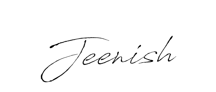 Jeenish stylish signature style. Best Handwritten Sign (Antro_Vectra) for my name. Handwritten Signature Collection Ideas for my name Jeenish. Jeenish signature style 6 images and pictures png