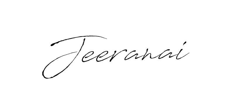 How to make Jeeranai signature? Antro_Vectra is a professional autograph style. Create handwritten signature for Jeeranai name. Jeeranai signature style 6 images and pictures png