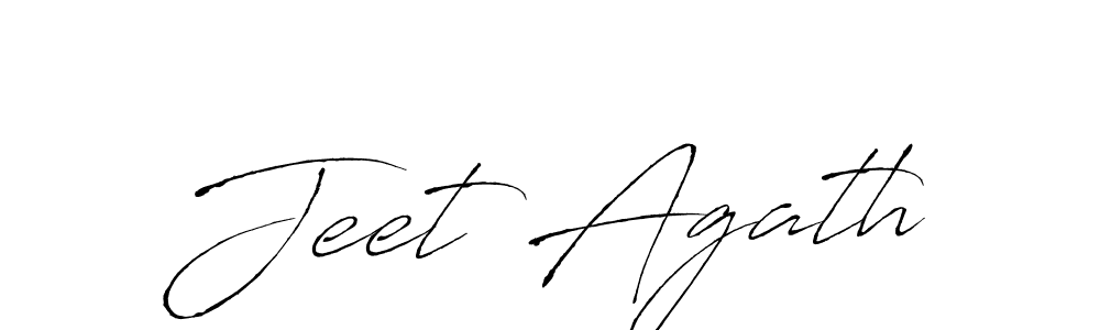 if you are searching for the best signature style for your name Jeet Agath. so please give up your signature search. here we have designed multiple signature styles  using Antro_Vectra. Jeet Agath signature style 6 images and pictures png