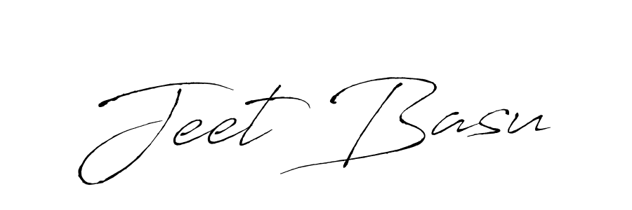 You should practise on your own different ways (Antro_Vectra) to write your name (Jeet Basu) in signature. don't let someone else do it for you. Jeet Basu signature style 6 images and pictures png