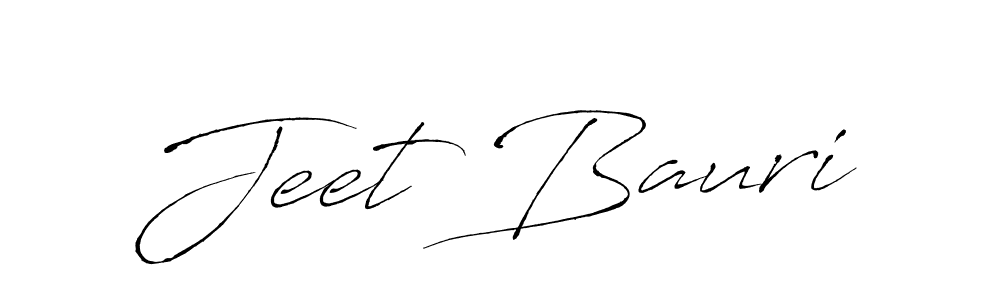 How to make Jeet Bauri signature? Antro_Vectra is a professional autograph style. Create handwritten signature for Jeet Bauri name. Jeet Bauri signature style 6 images and pictures png