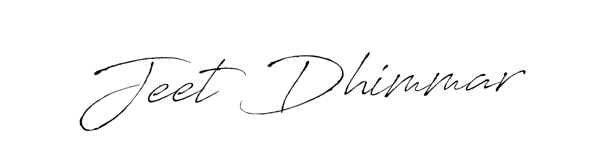 You can use this online signature creator to create a handwritten signature for the name Jeet Dhimmar. This is the best online autograph maker. Jeet Dhimmar signature style 6 images and pictures png