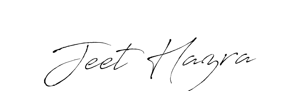 Design your own signature with our free online signature maker. With this signature software, you can create a handwritten (Antro_Vectra) signature for name Jeet Hazra. Jeet Hazra signature style 6 images and pictures png