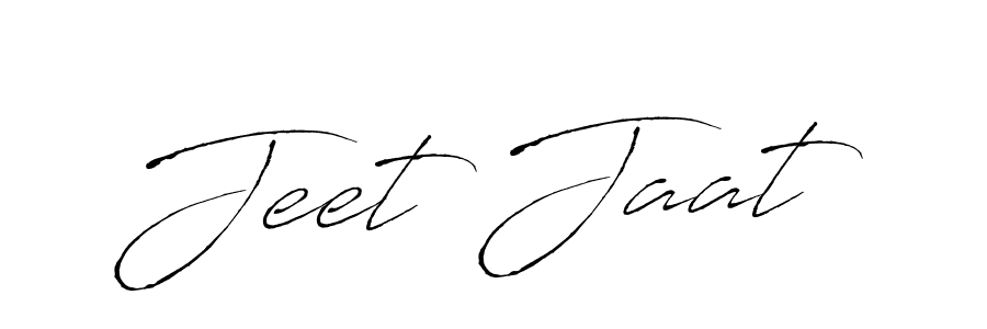 Make a beautiful signature design for name Jeet Jaat. With this signature (Antro_Vectra) style, you can create a handwritten signature for free. Jeet Jaat signature style 6 images and pictures png