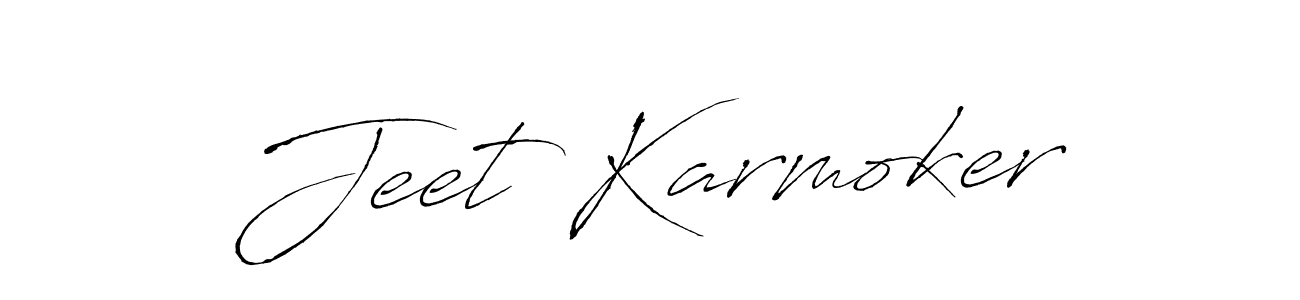 Make a beautiful signature design for name Jeet Karmoker. Use this online signature maker to create a handwritten signature for free. Jeet Karmoker signature style 6 images and pictures png