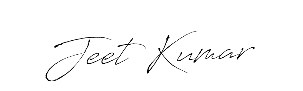 Make a beautiful signature design for name Jeet Kumar. With this signature (Antro_Vectra) style, you can create a handwritten signature for free. Jeet Kumar signature style 6 images and pictures png