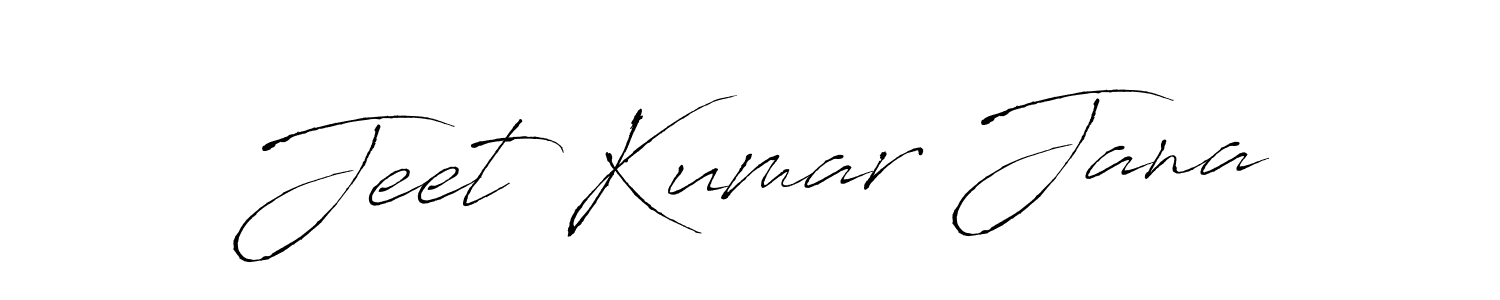 Also we have Jeet Kumar Jana name is the best signature style. Create professional handwritten signature collection using Antro_Vectra autograph style. Jeet Kumar Jana signature style 6 images and pictures png
